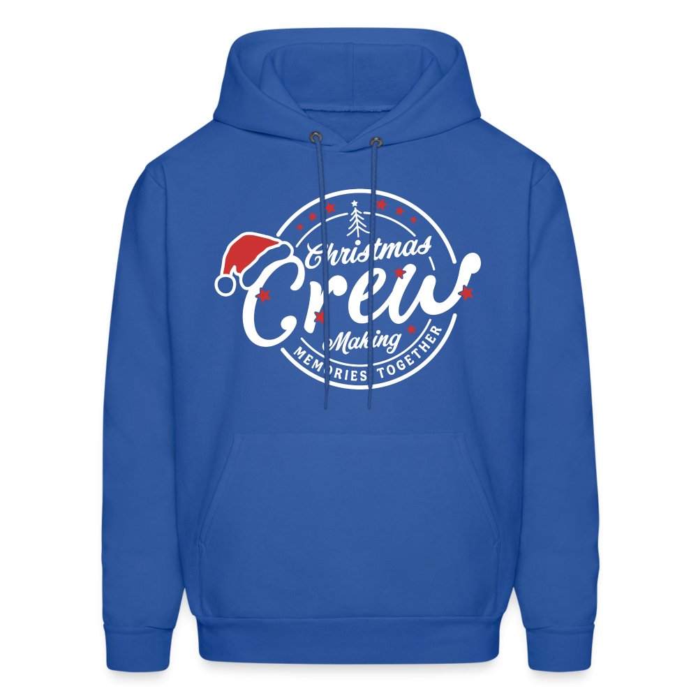 Christmas Crew Making Memories Together Hoodie - royal blue