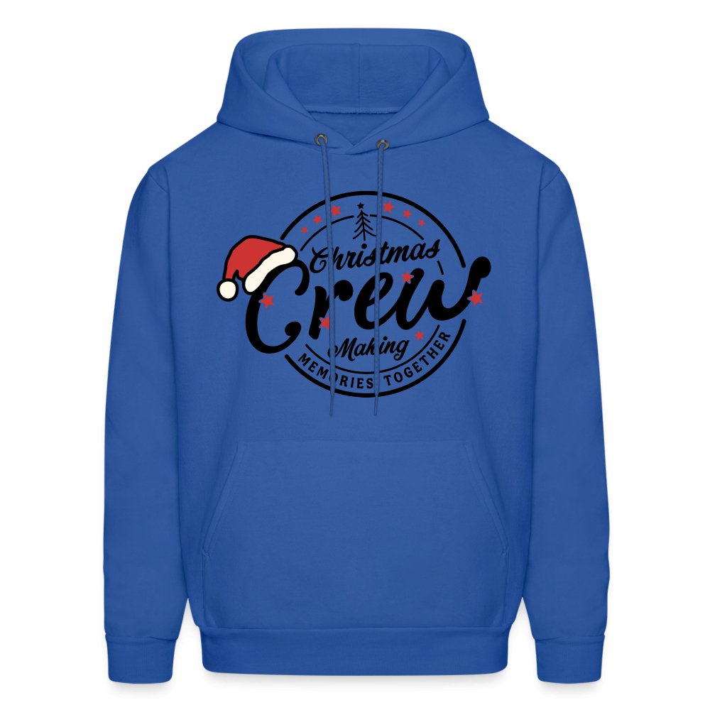 Christmas Crew Making Memories Together Hoodie - royal blue