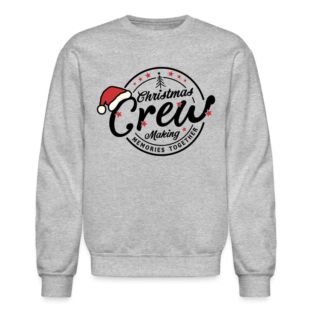 Christmas Crew Making Memories Together Sweatshirt - heather gray