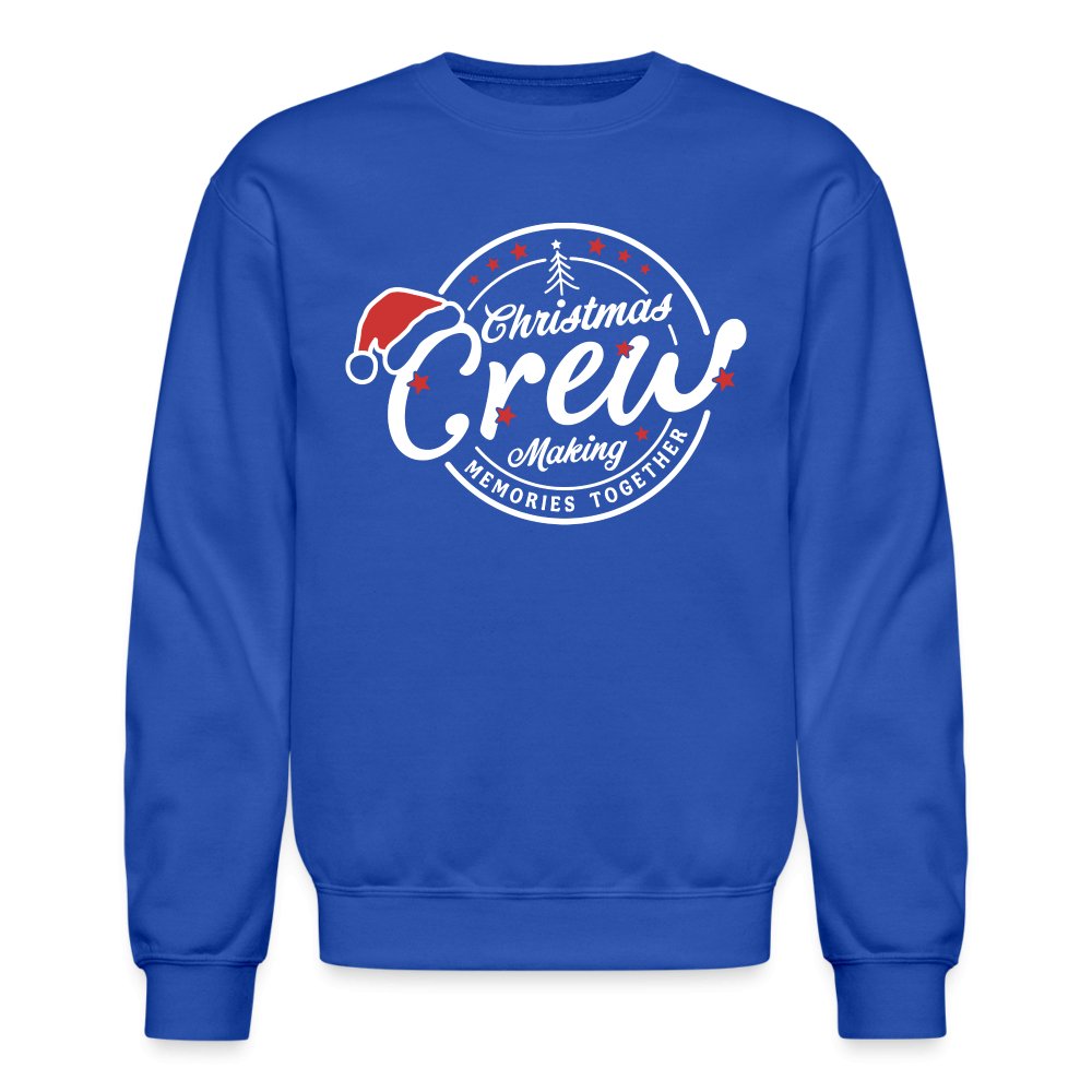 Christmas Crew Making Memories Together Sweatshirt - royal blue