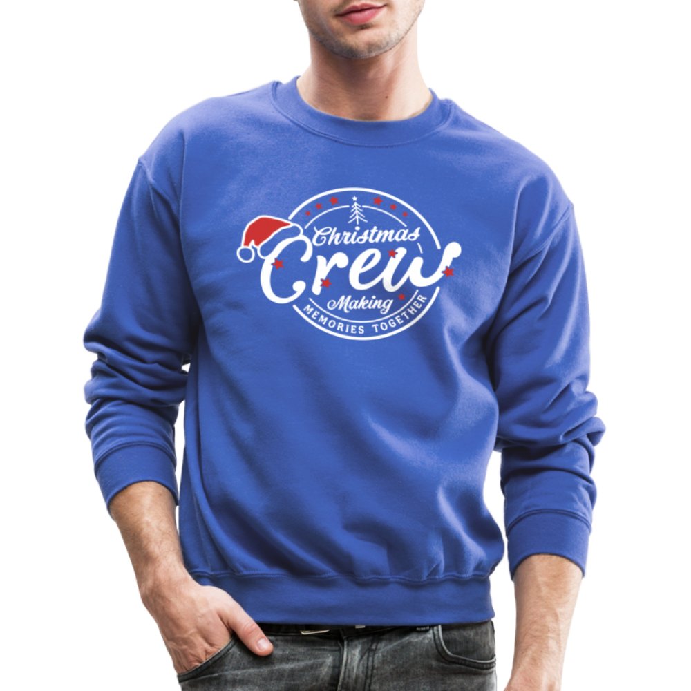 Christmas Crew Making Memories Together Sweatshirt - royal blue