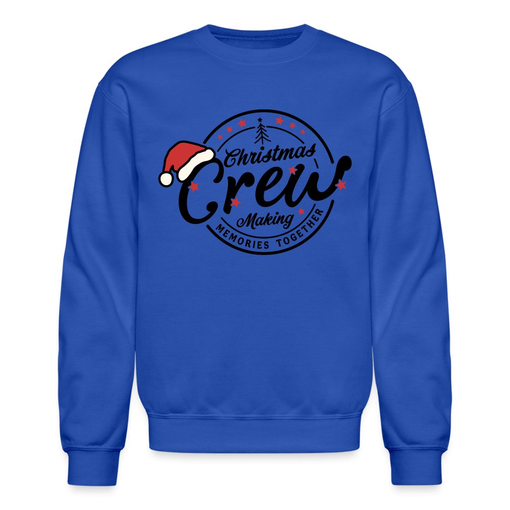 Christmas Crew Making Memories Together Sweatshirt - royal blue