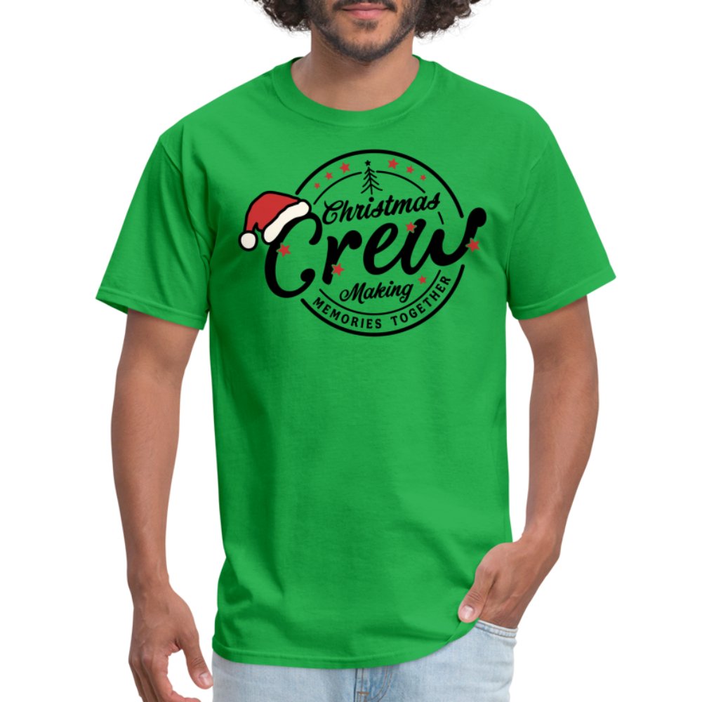 Christmas Crew Making Memories Together T-Shirt - red