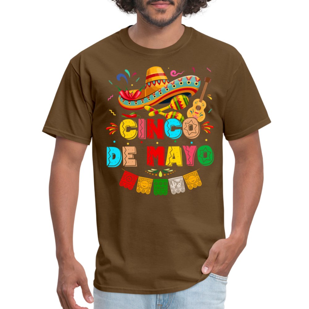 Cinco de Mayo T-Shirt - brown