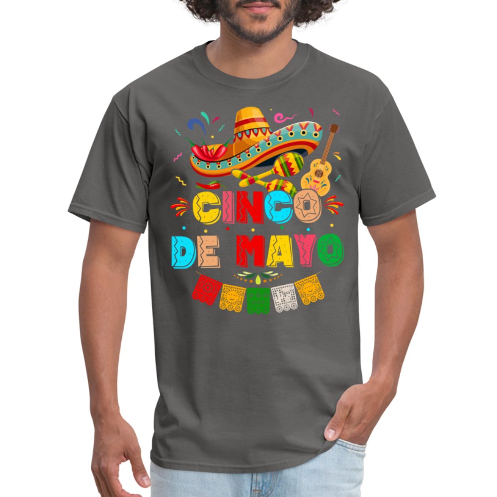 Cinco de Mayo T-Shirt - charcoal