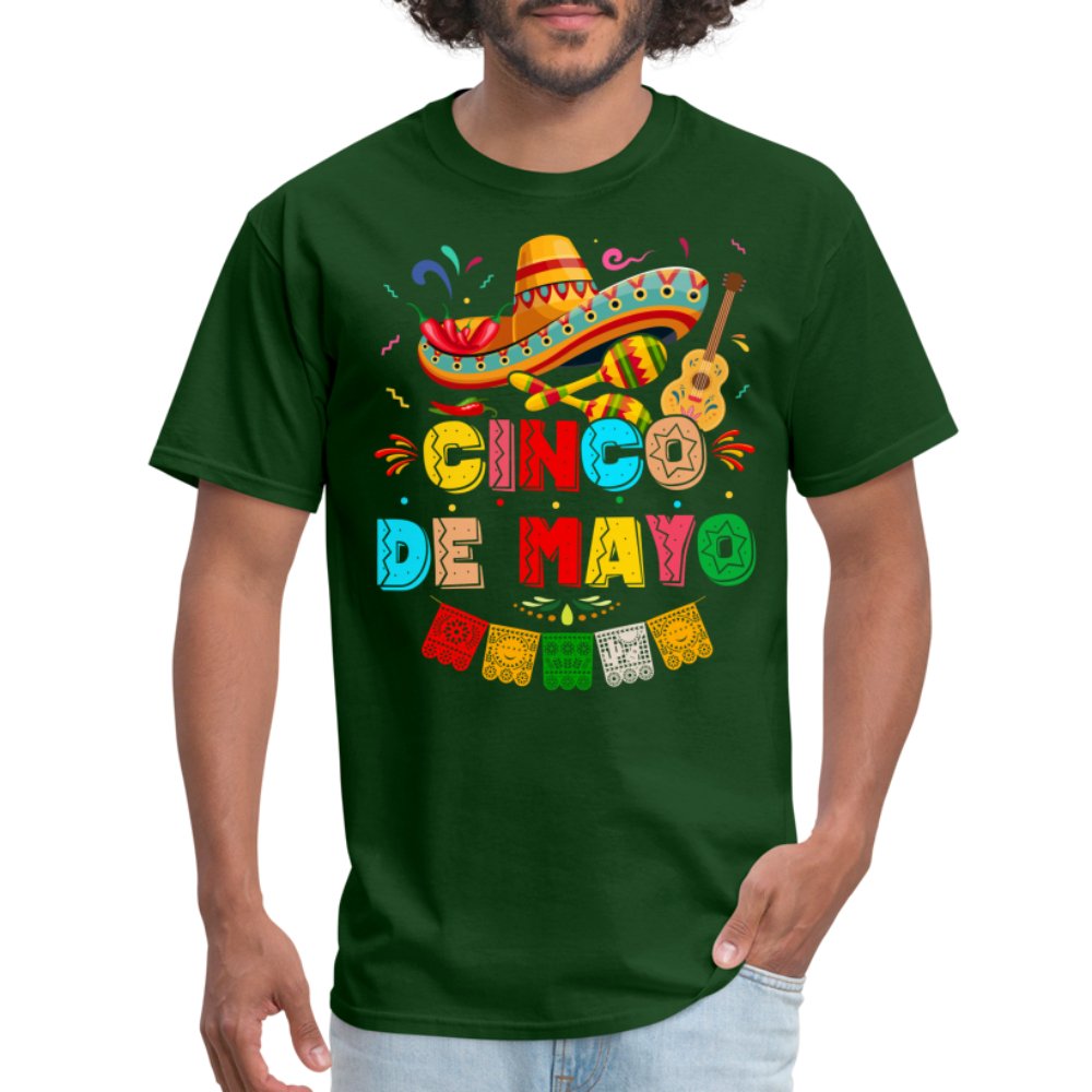 Cinco de Mayo T-Shirt - forest green