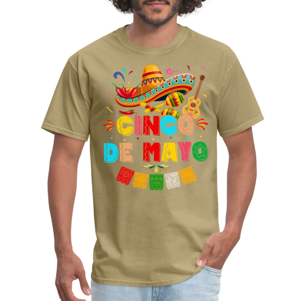 Cinco de Mayo T-Shirt - khaki