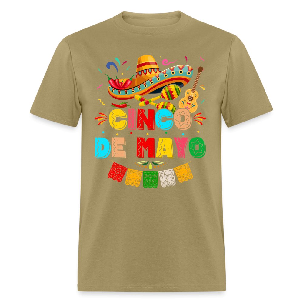 Cinco de Mayo T-Shirt - khaki