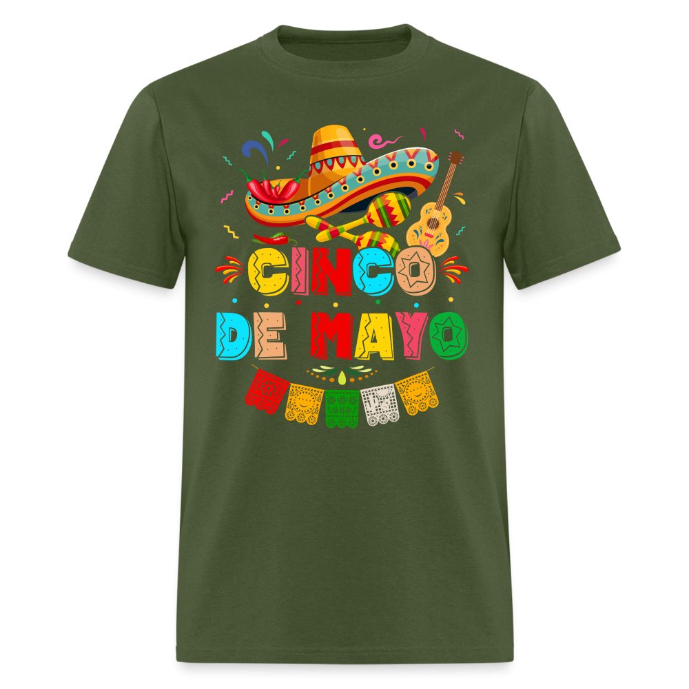 Cinco de Mayo T-Shirt - military green