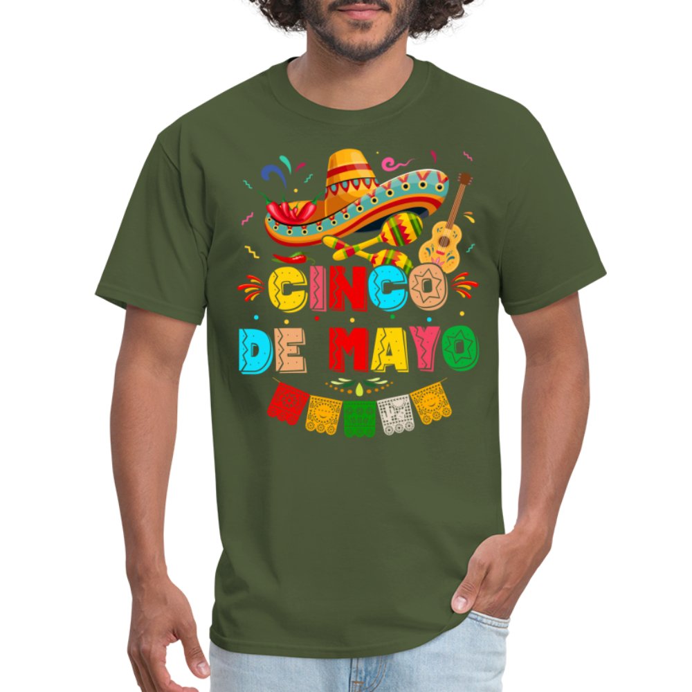 Cinco de Mayo T-Shirt - military green