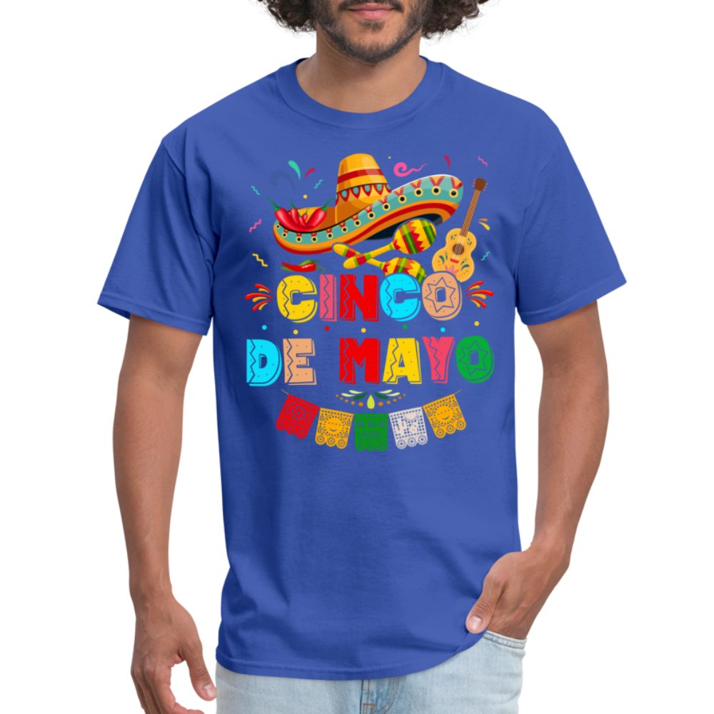 Cinco de Mayo T-Shirt - royal blue