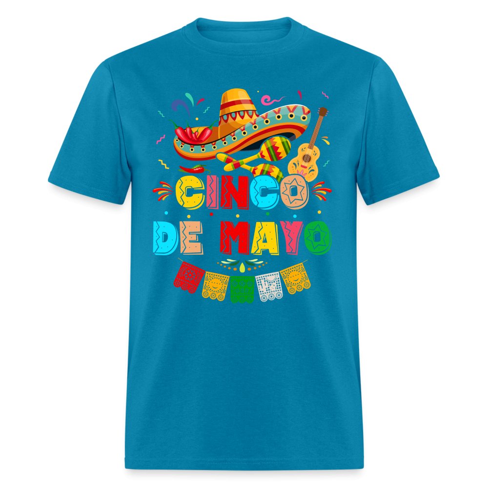 Cinco de Mayo T-Shirt - turquoise