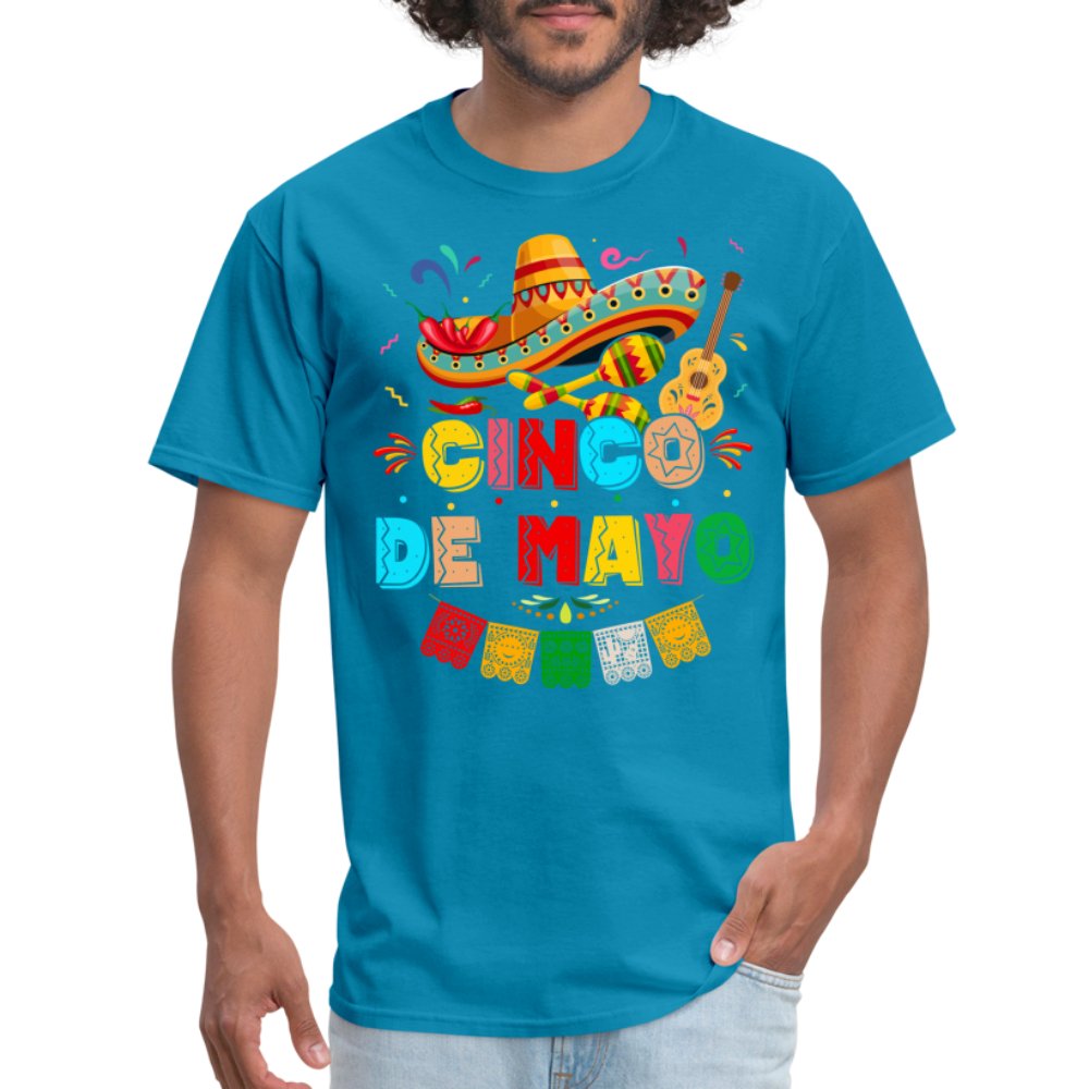 Cinco de Mayo T-Shirt - turquoise