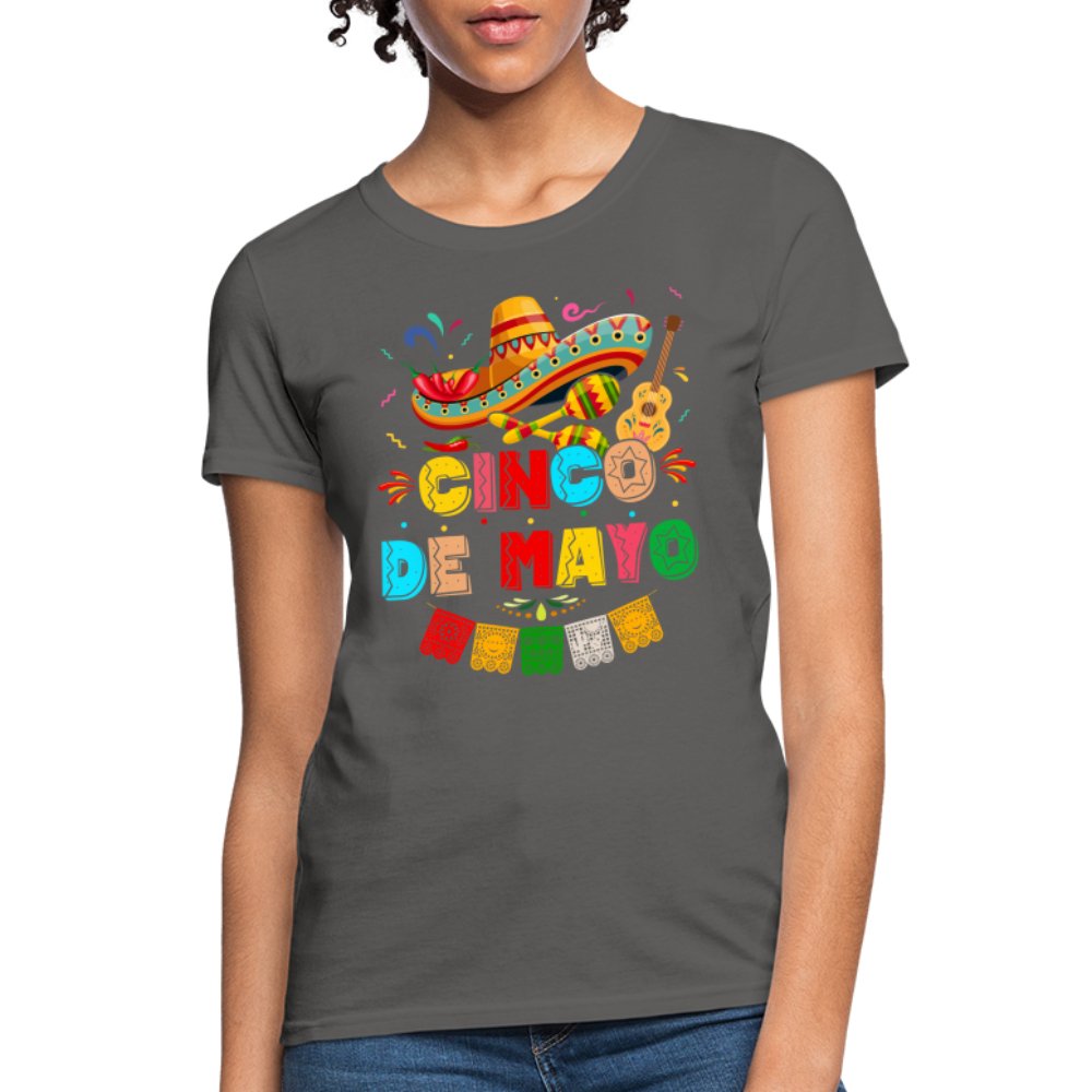 Cinco de Mayo Women's T-Shirt - charcoal