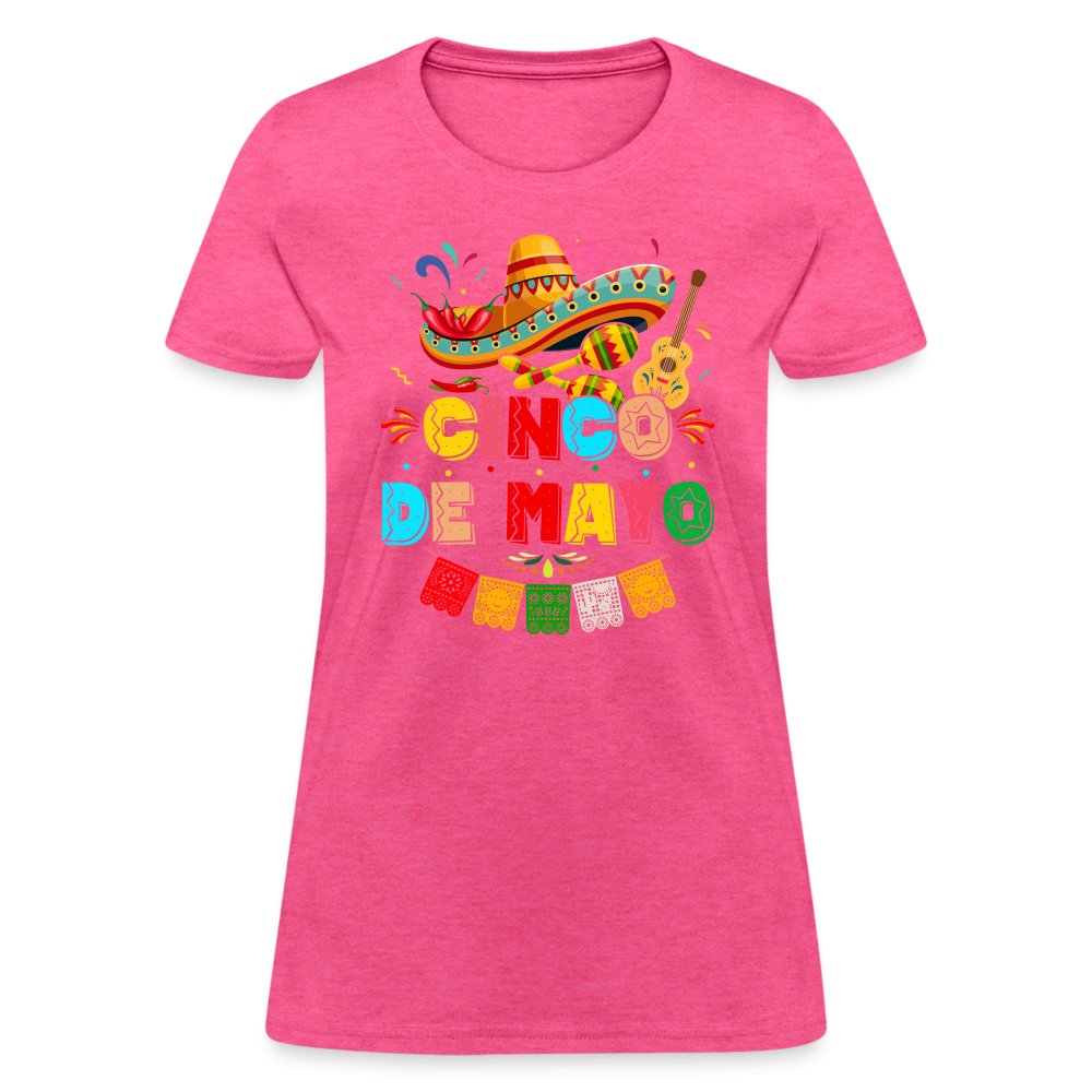 Cinco de Mayo Women's T-Shirt - heather pink