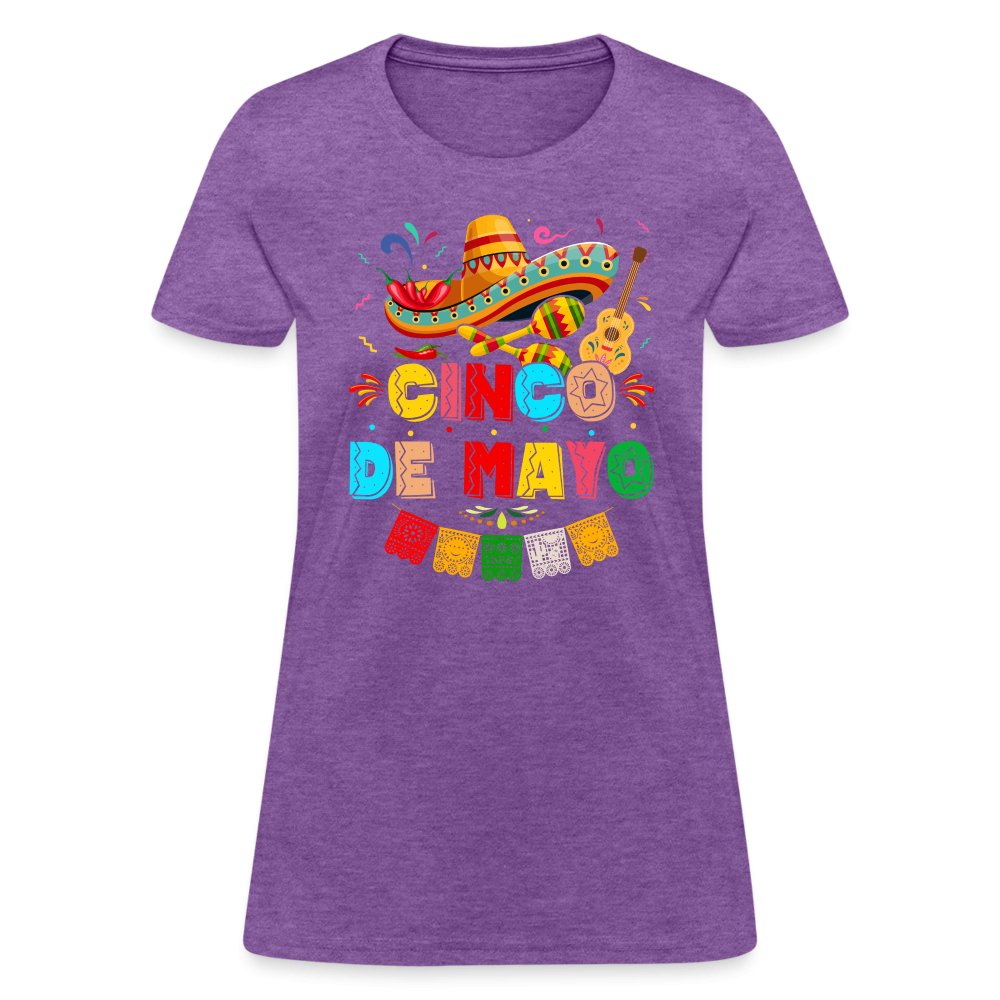 Cinco de Mayo Women's T-Shirt - purple heather