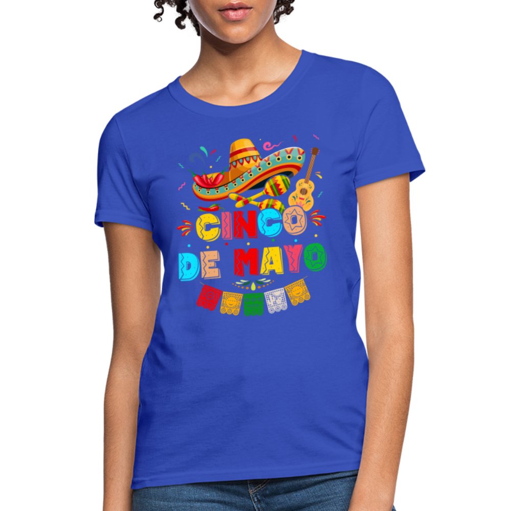 Cinco de Mayo Women's T-Shirt - royal blue