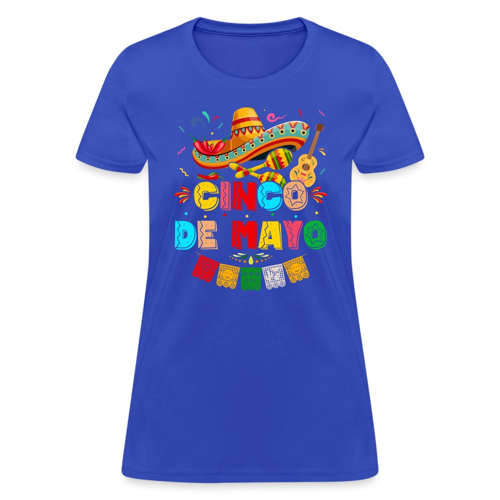 Cinco de Mayo Women's T-Shirt - royal blue