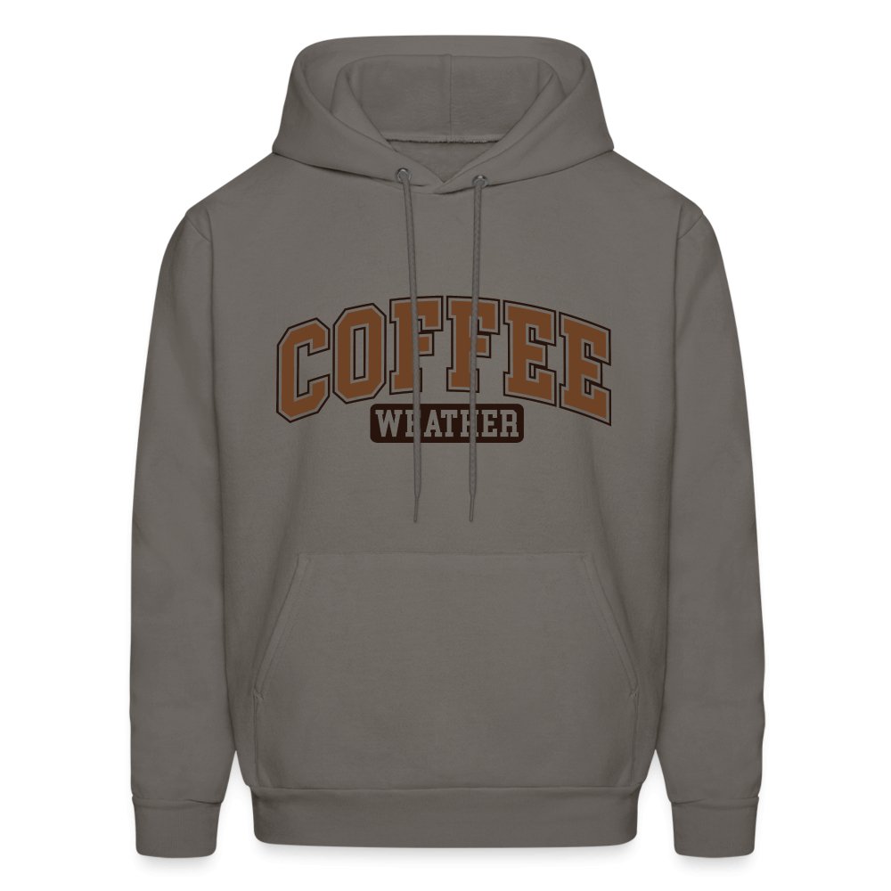 Coffee Weather Hoodie - asphalt gray