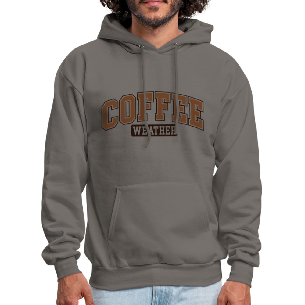 Coffee Weather Hoodie - asphalt gray