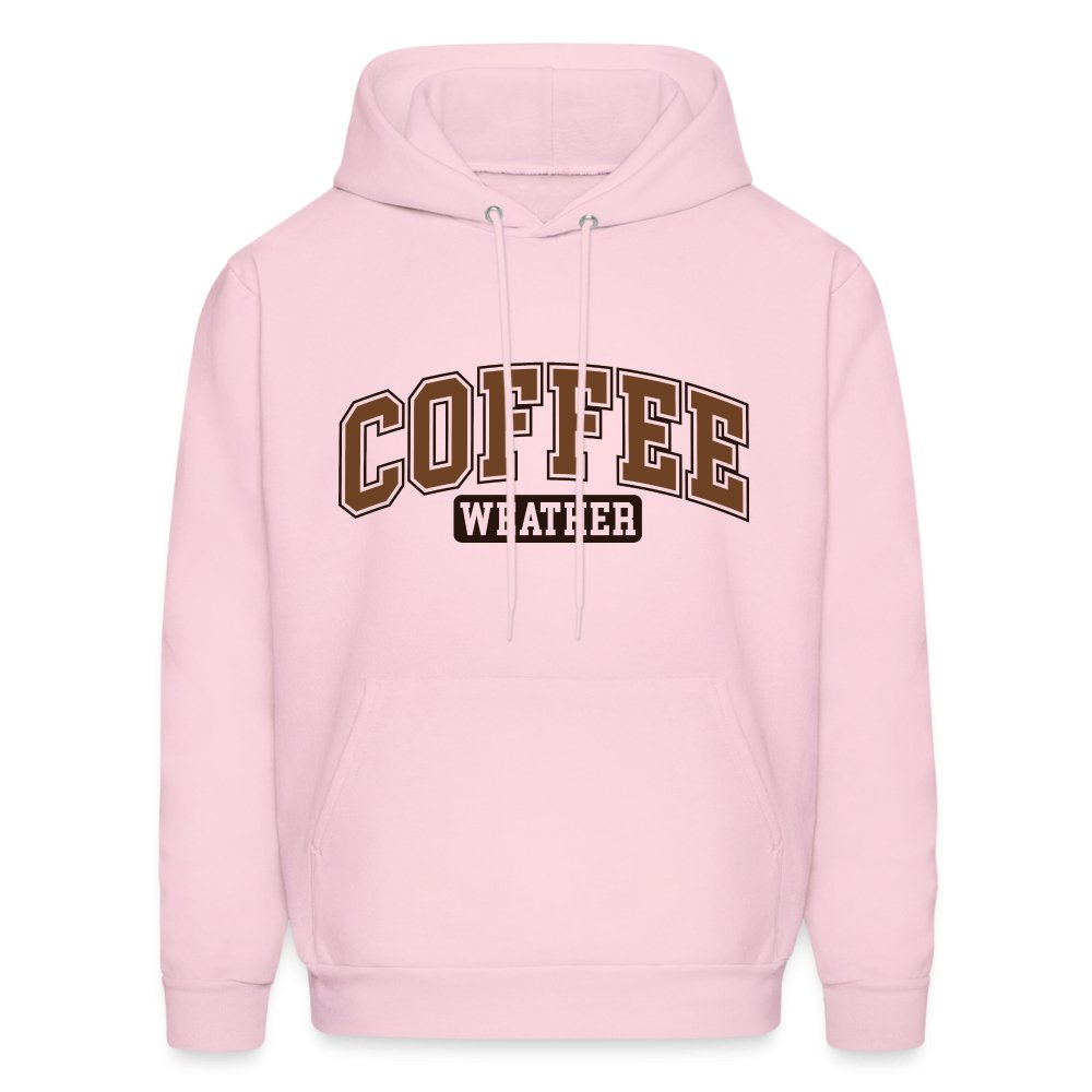 Coffee Weather Hoodie - pale pink