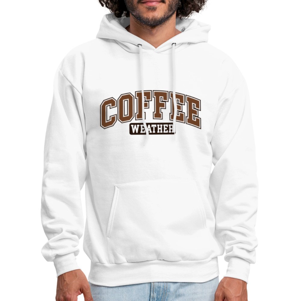 Coffee Weather Hoodie - white