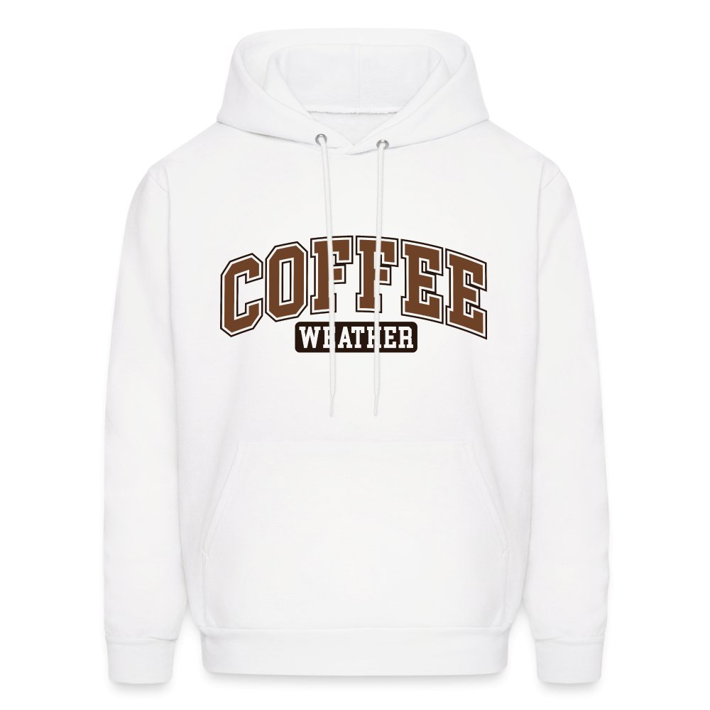 Coffee Weather Hoodie - white