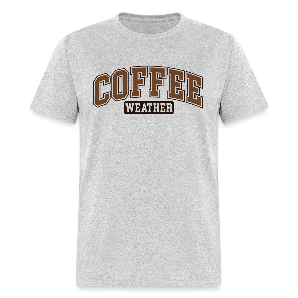 Coffee Weather T-Shirt - heather gray