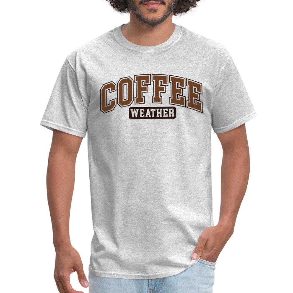 Coffee Weather T-Shirt - heather gray