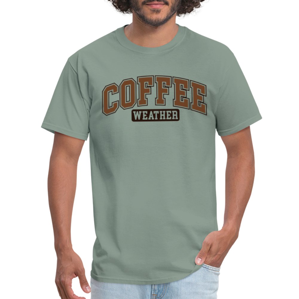 Coffee Weather T-Shirt - sage