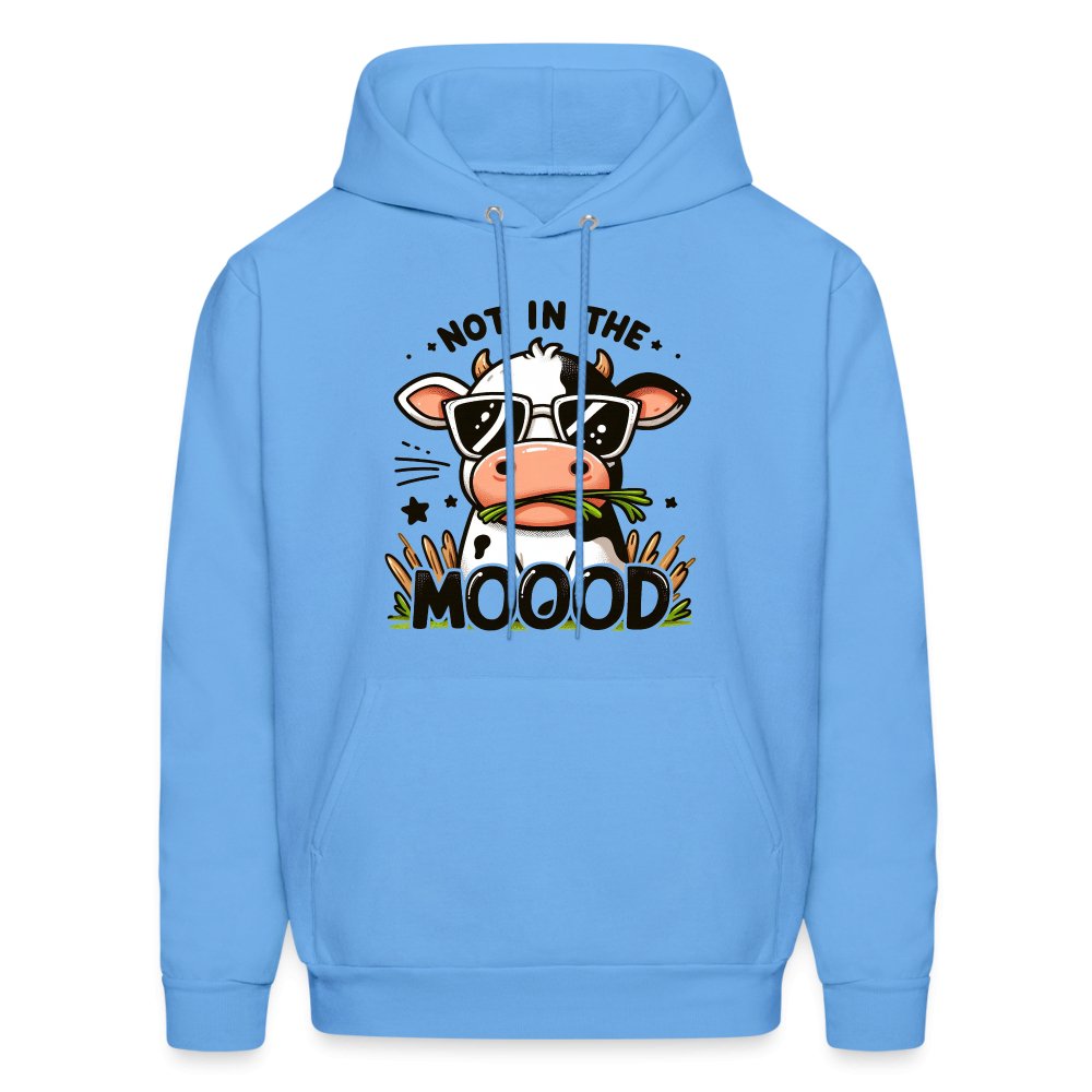 Cow Says Not In The Mood Hoodie - option1# - Men's Hoodie | Hanes P170