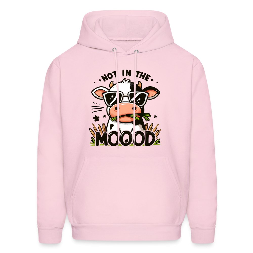 Cow Says Not In The Mood Hoodie - option1# - Men's Hoodie | Hanes P170