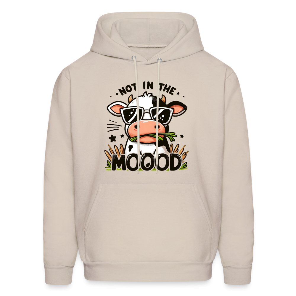 Cow Says Not In The Mood Hoodie - option1# - Men's Hoodie | Hanes P170