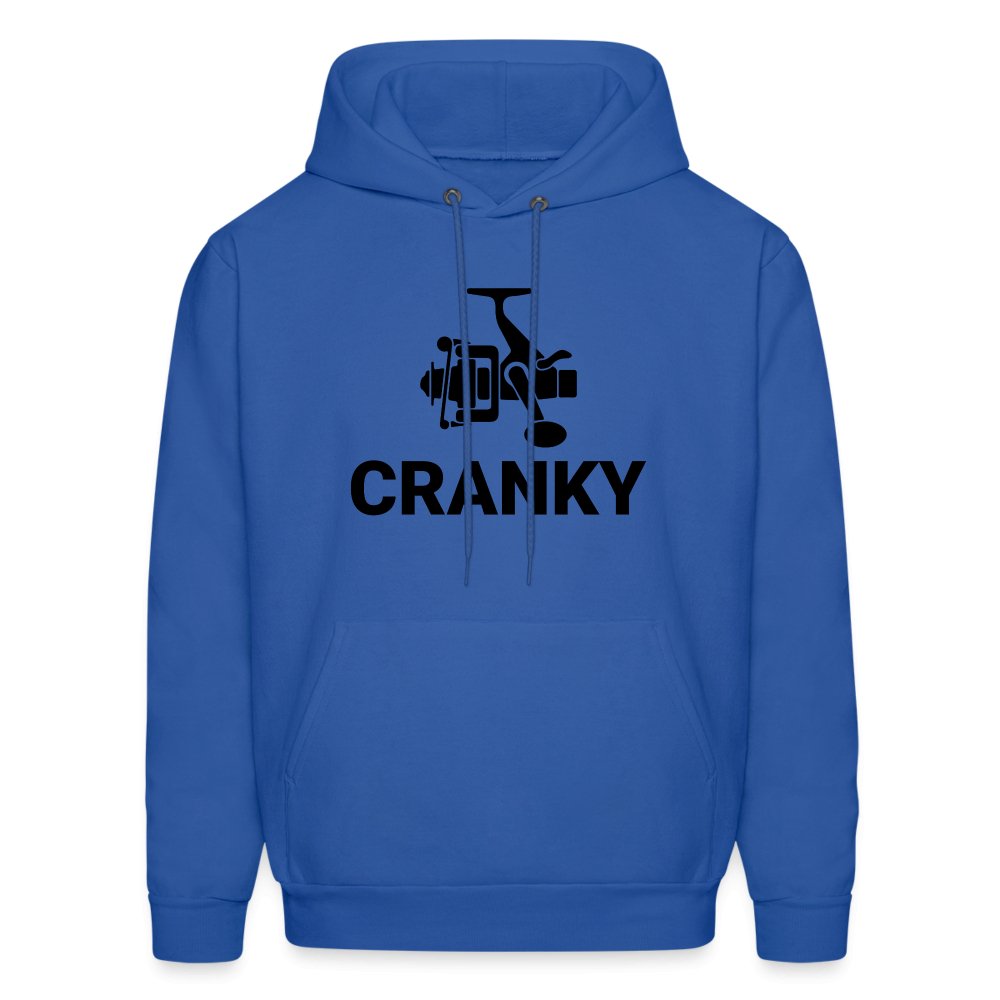 Cranky Hoodie (Fishing) - carolina blue