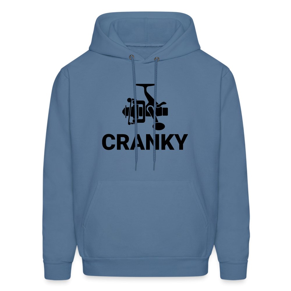 Cranky Hoodie (Fishing) - denim blue