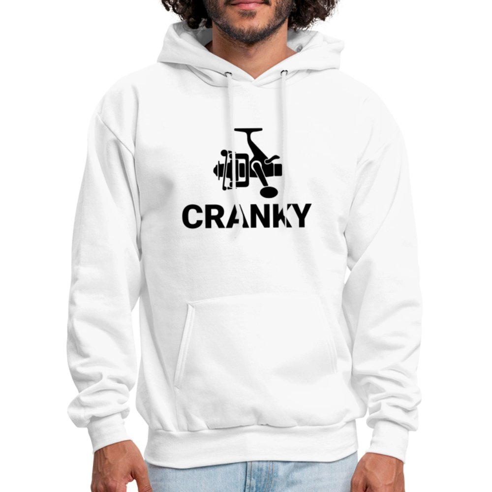 Cranky Hoodie (Fishing) - white