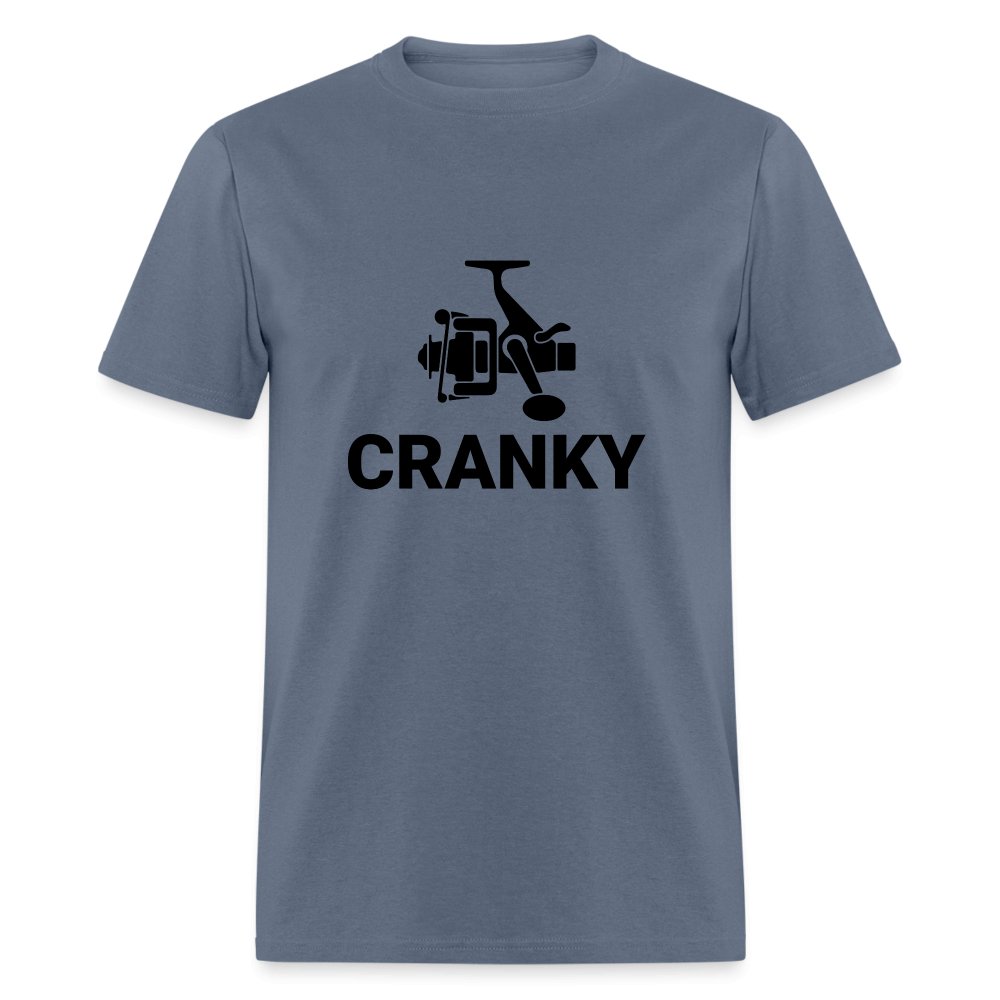 Cranky T-Shirt (Fishing) - bright green