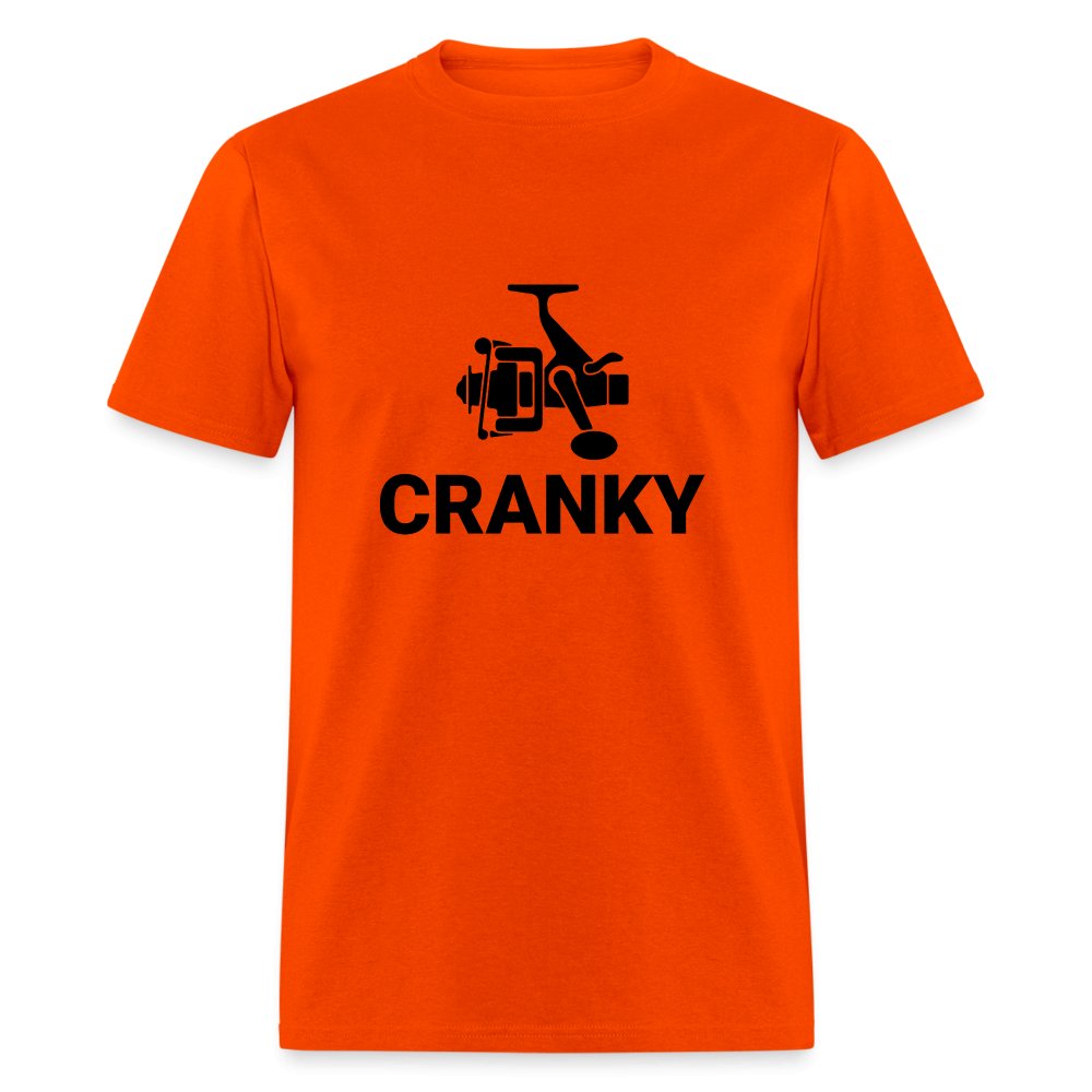 Cranky T-Shirt (Fishing) - kiwi