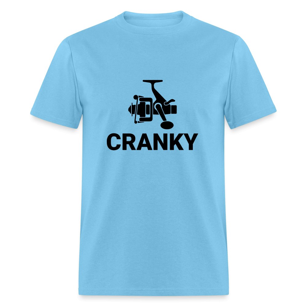 Cranky T-Shirt (Fishing) - white