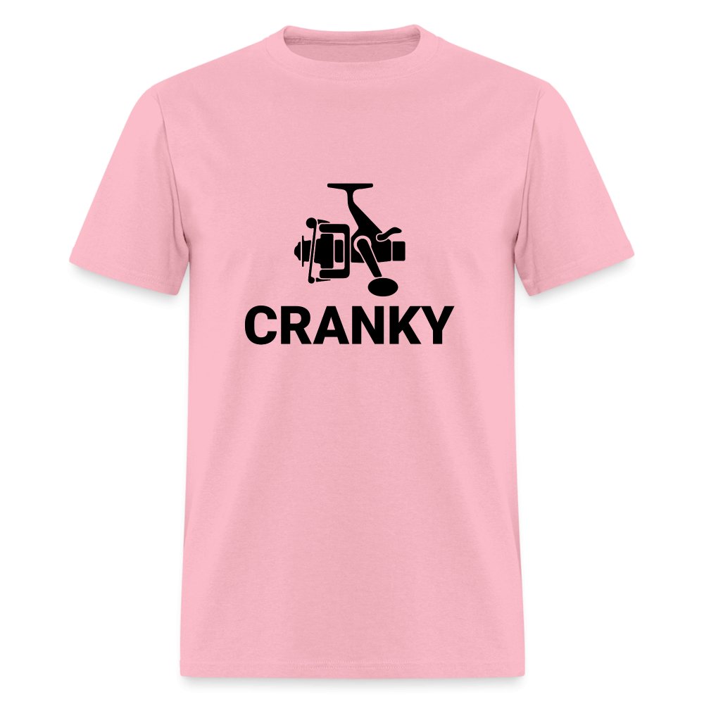 Cranky T-Shirt (Fishing) - yellow