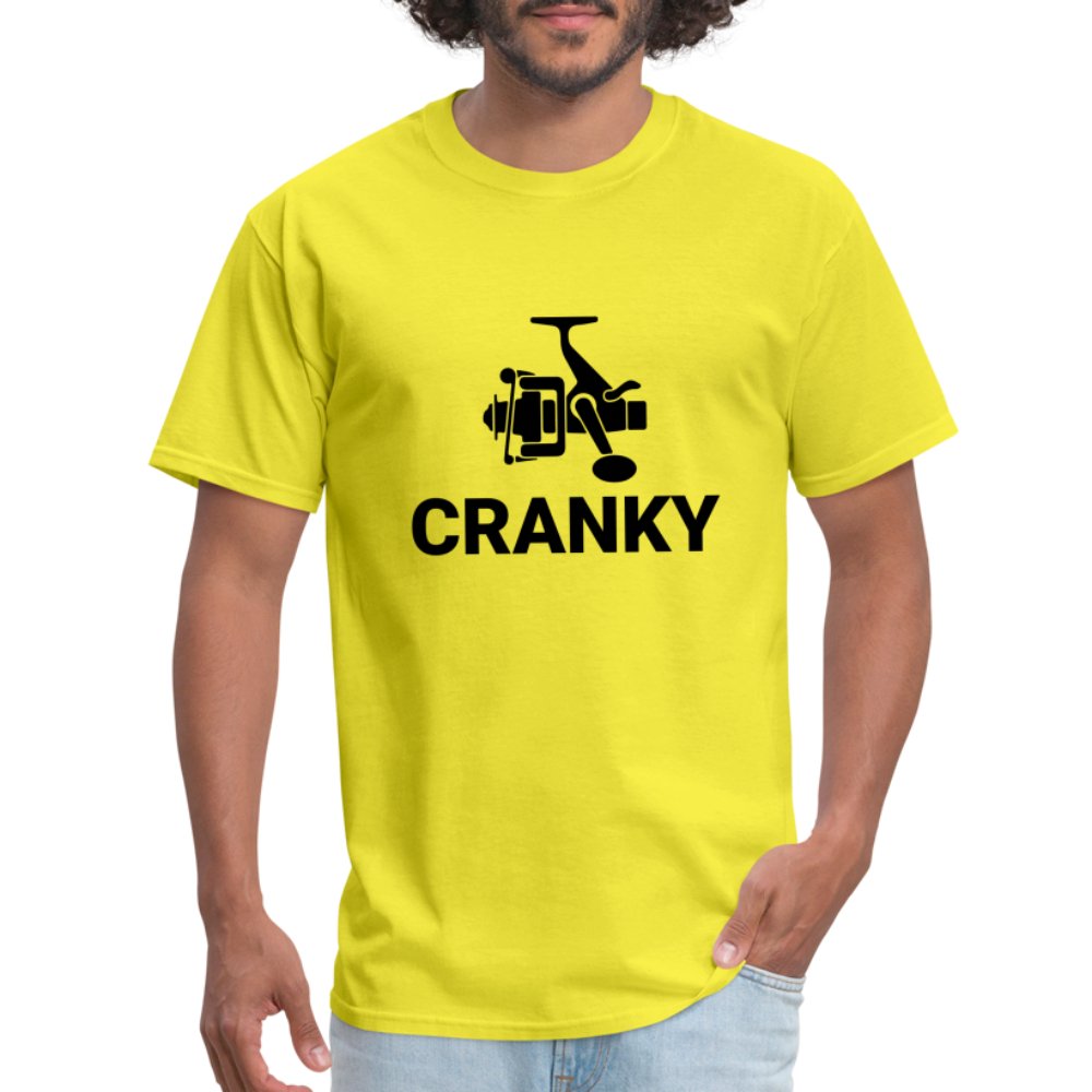 Cranky T-Shirt (Fishing) - option1# - Unisex Classic T-Shirt | Fruit of the Loom 3930