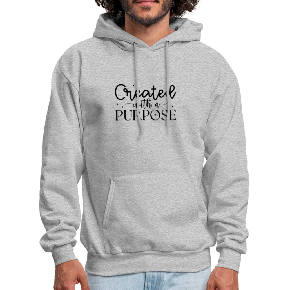 Created with a Purpose Hoodie - option1# - Men's Hoodie | Hanes P170