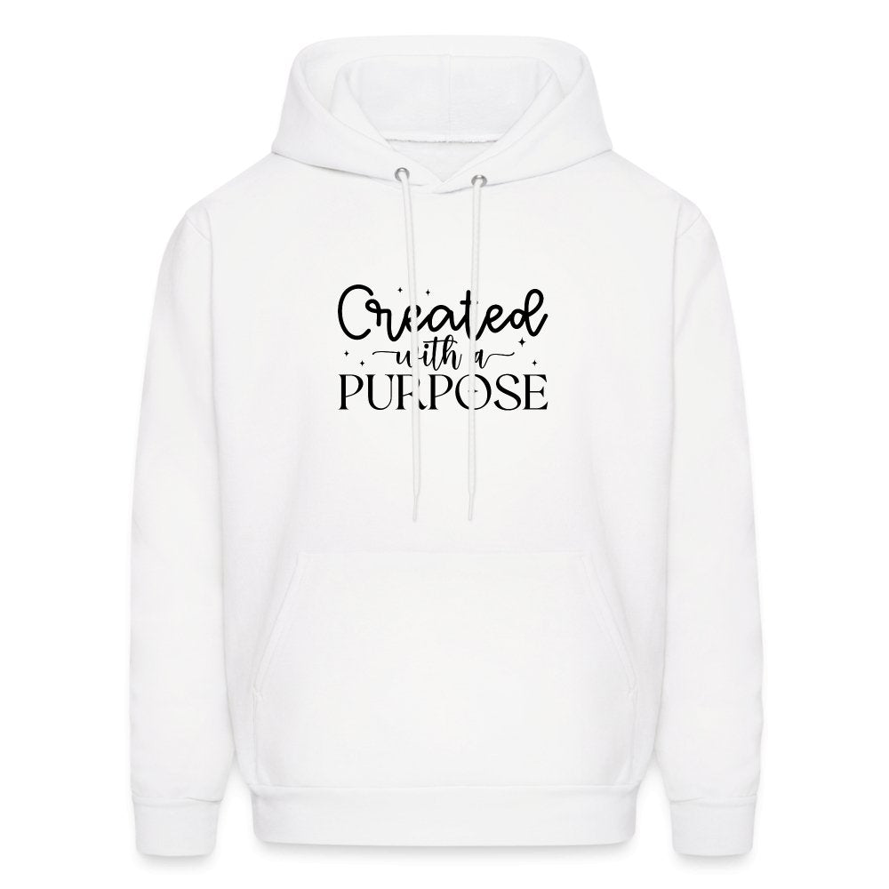 Created with a Purpose Hoodie - white