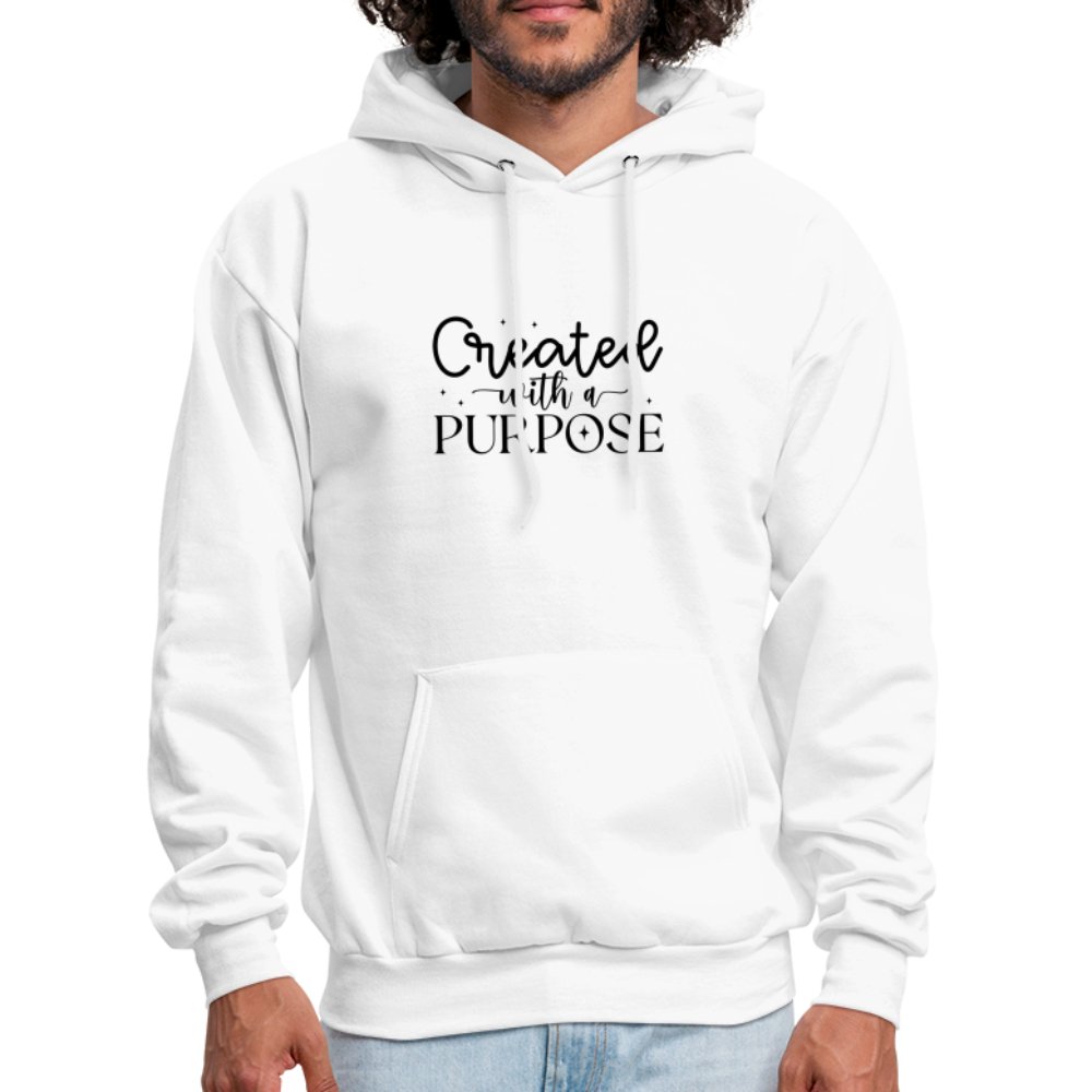 Created with a Purpose Hoodie - white