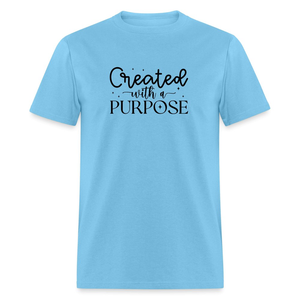 Created with a Purpose T-Shirt - option1# - Unisex Classic T-Shirt | Fruit of the Loom 3930