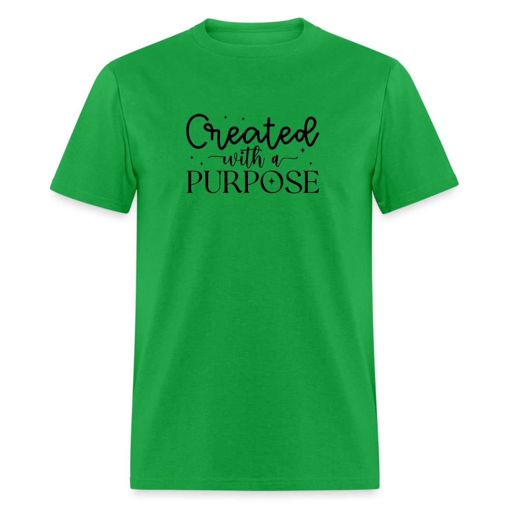 Created with a Purpose T-Shirt - option1# - Unisex Classic T-Shirt | Fruit of the Loom 3930