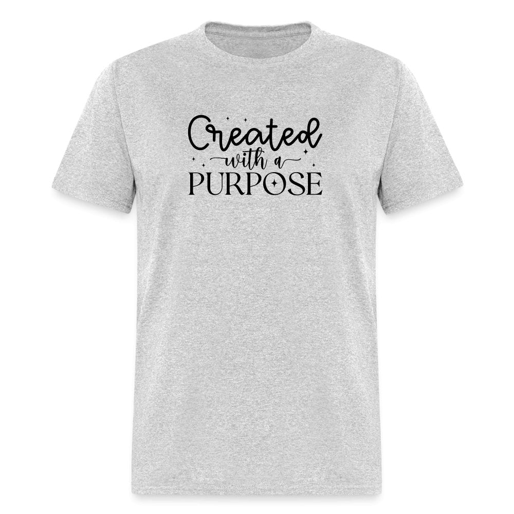 Created with a Purpose T-Shirt - option1# - Unisex Classic T-Shirt | Fruit of the Loom 3930