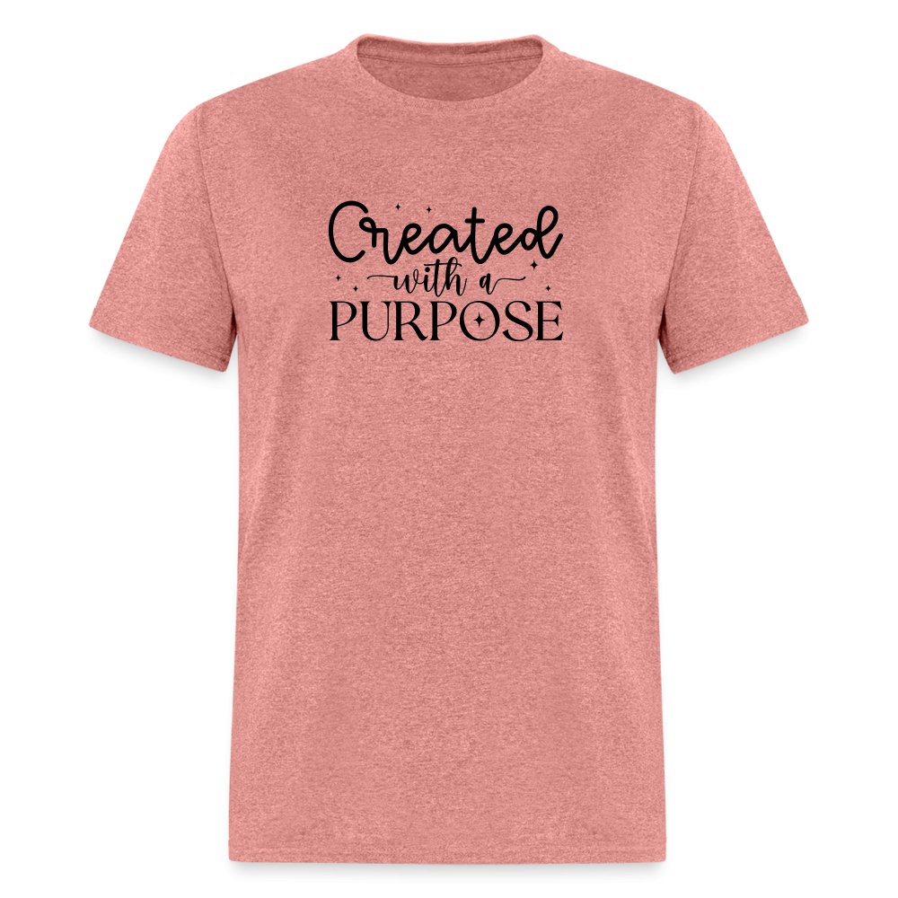 Created with a Purpose T-Shirt - option1# - Unisex Classic T-Shirt | Fruit of the Loom 3930