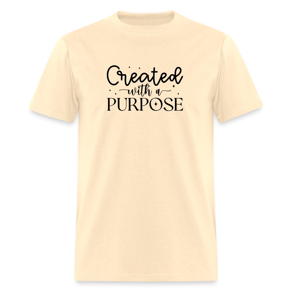 Created with a Purpose T-Shirt - option1# - Unisex Classic T-Shirt | Fruit of the Loom 3930