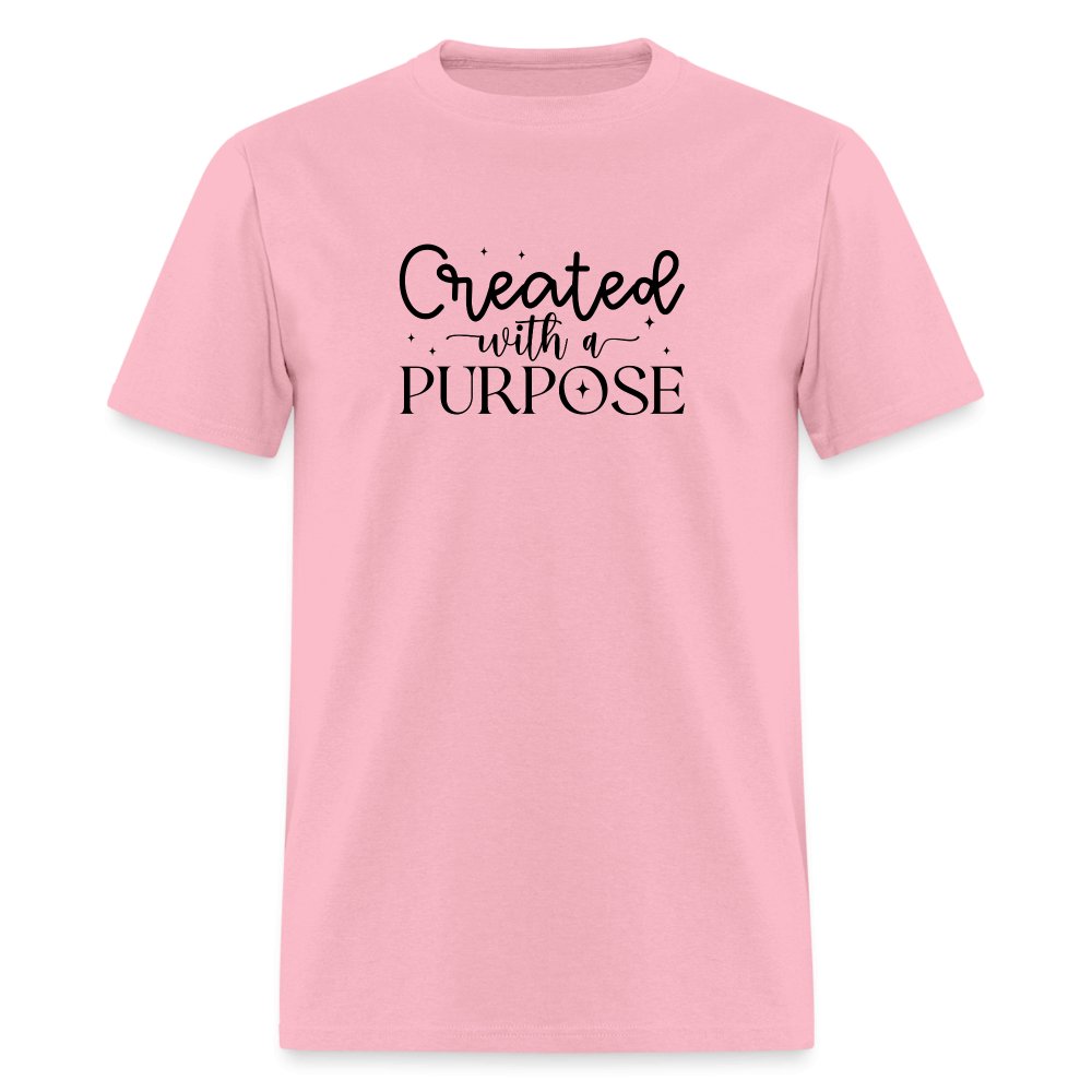 Created with a Purpose T-Shirt - pink